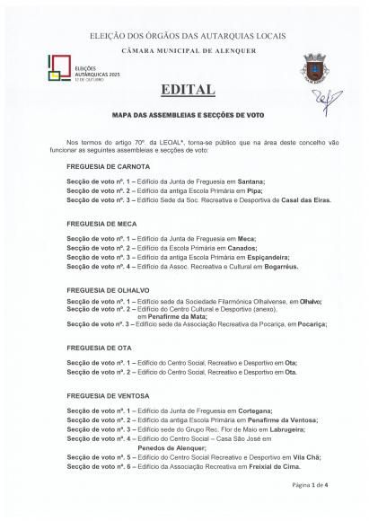 Assembleia da Freguesia de Ota